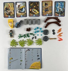 Lego Chima 70104 Jungle Gates Incomplete with Manual & Minifig