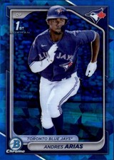 Andres Arias 1st Bowman #BCP-236 Toronto Blue Jays