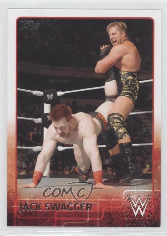 2015 Topps WWE Jack Swagger #36 0o9