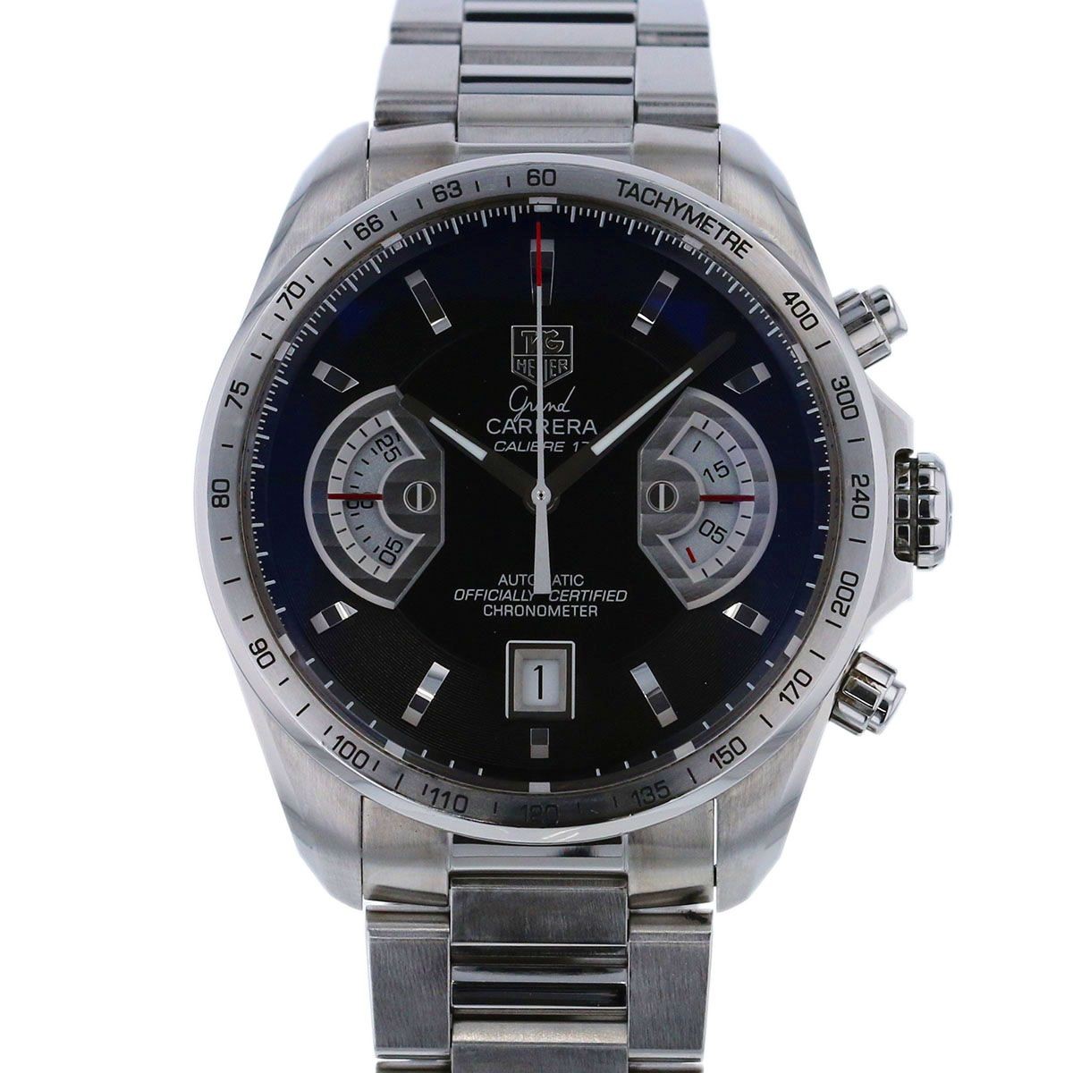 TAG HEUER Grand Carrera Calibre 17 RS Auto CAV511A.BA0902 Stainless Steel Silver