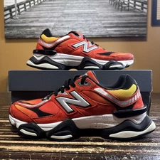 NEW BALANCE 9060 SIZE 10.5 DTRL FIRE SIGN RED ORANGE BLACK U9060DMG