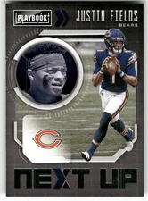 Justin Fields 2021 Panini Playbook #NXT-JFI Next Up