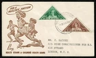 SG72G NEW ZEALAND 1943 FDC Health stamps