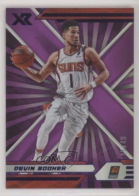 2021-22 Panini Chronicles Xr Purple 15/49 Devin Booker #396 9v7