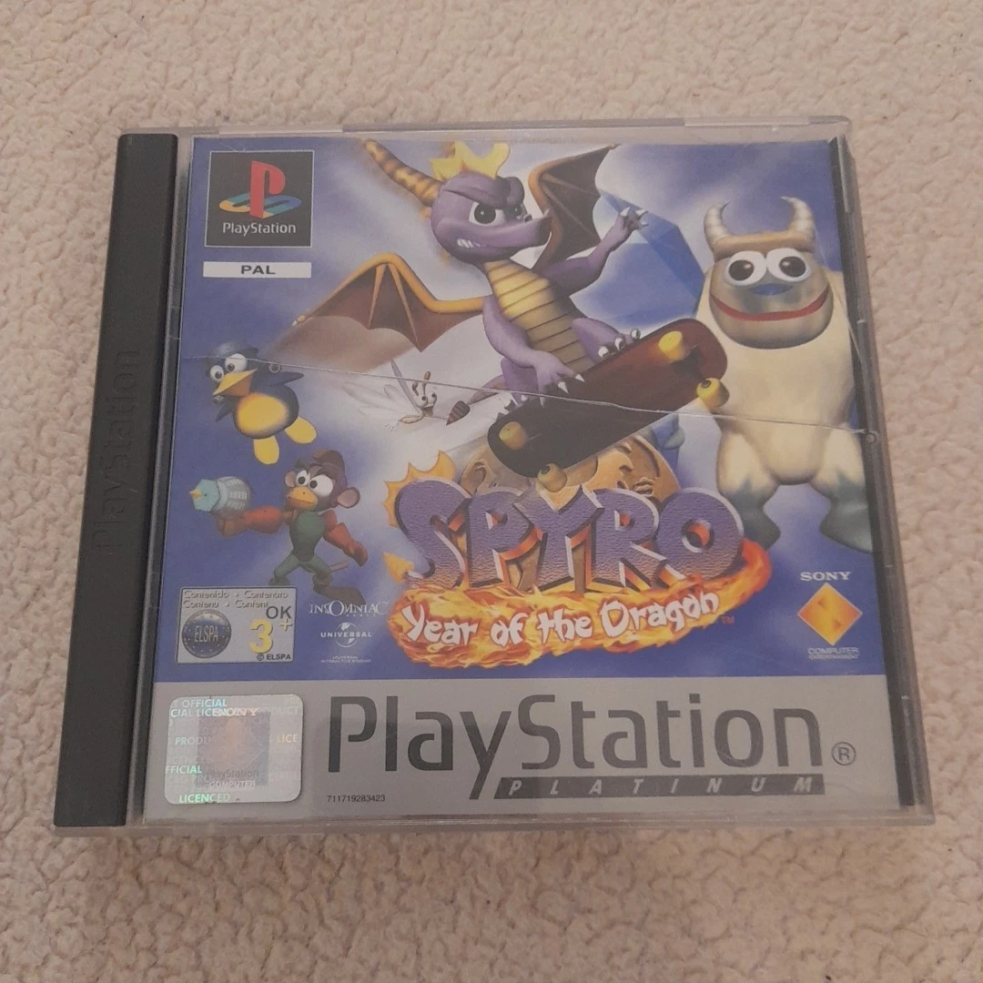 Spyro, l'année du dragon PS1 | Version PAL complète
