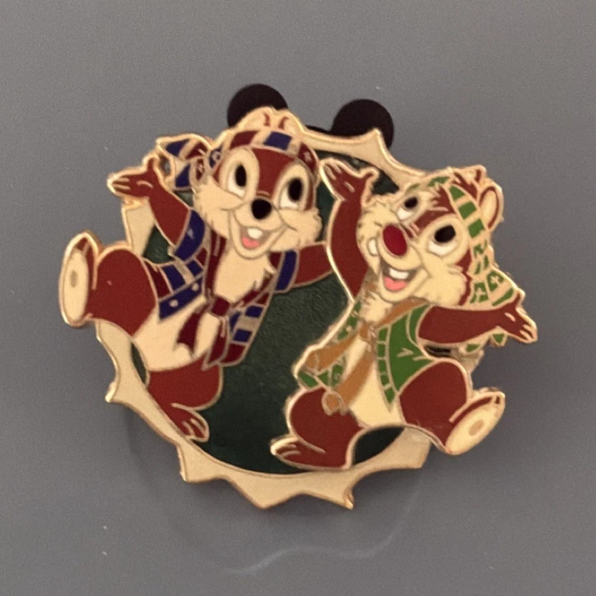 Disney Pin Set Chip & Dale Fantasmic Mickey Mouse Exclusive Franchise