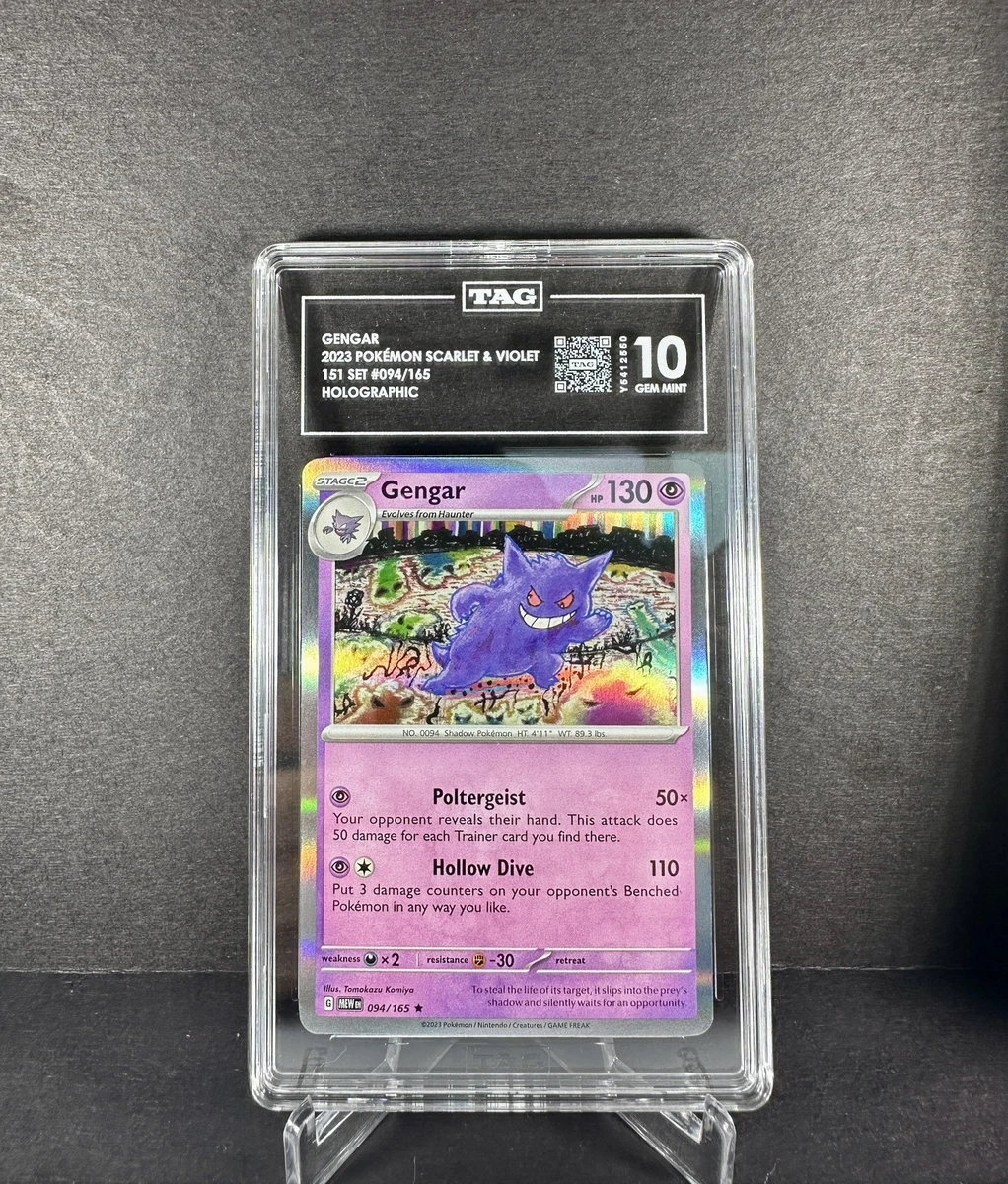 Gengar Pokémon TCG Rare Collectible Individual Card Games in