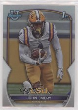 2022 Bowman U Chrome Refractor John Emery Jr John Emery #67 0y53