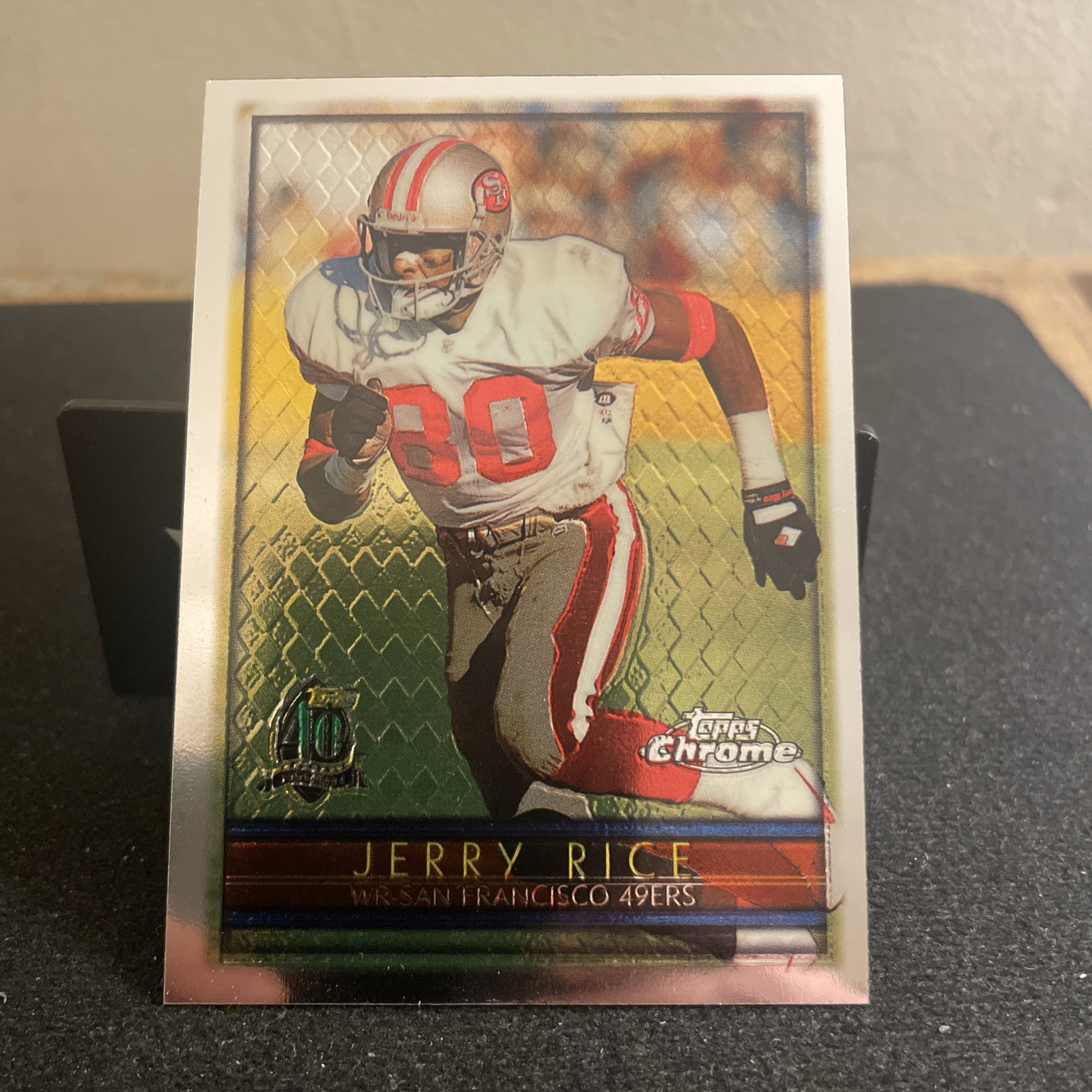 1996 Topps Chrome -   #98 Jerry Rice