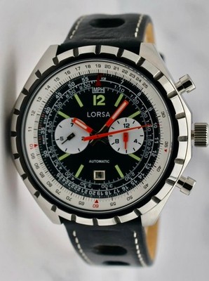 LORSA - AUTOMATIK - WATCH - NOS-STYLE - RETRO - SORNA - ARMBANDUHR - Neu ''