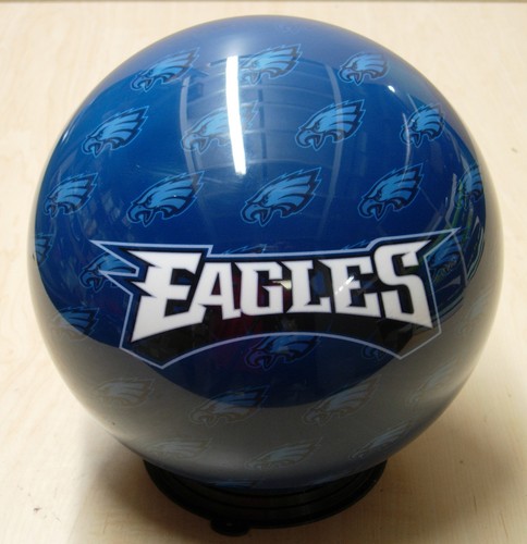 g4 14# NIB OTB RETIRED 2010 NFL Philadelphia EAGLES Bowling Ball 14 lb