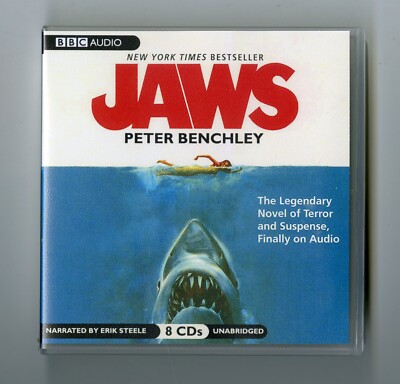 Jaws -  Peter Benchley - Unabridged Audiobook - 8CD