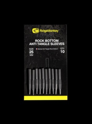 RidgeMonkey RM-TEC Rock Bottom Anti Tangle Sleeves - 25mm
