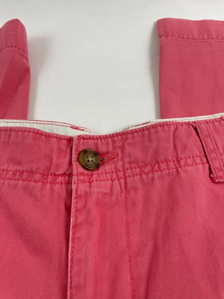 Merona Jeans Women's Size 38x30 Pink Straight Leg Tailored Fit High Rise pockets Foto 4 de 4