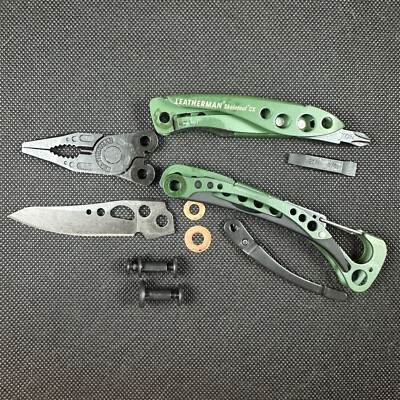 New parts OD Green Leatherman SKELETOOL CX: One (1) part for Repair or Mod, bits