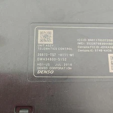 2019 PILOT     39870TG7A11 TELEMATICS CNTRL MODULE 