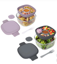 Bentgo Glass Salad Container 2-pack