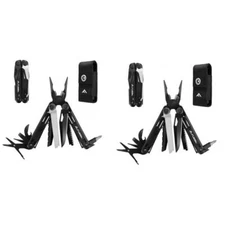 Flissa Multitool, 16-in-1 Multitools with Sheath, Stainless Steel EDC Multitool