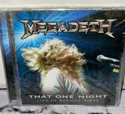 That One Night: Live in Buenos Aires by Megadeth (CD, 2 Disc) BRAND NEW