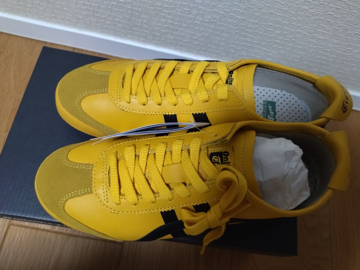 Onitsuka Tiger MEXICO 66 YELLOW/BLACK Men's/Unisex Sneakers Onitsuka Tiger MEXICO 66 YELLOW/BLACK Men's/Unisex Sneakers