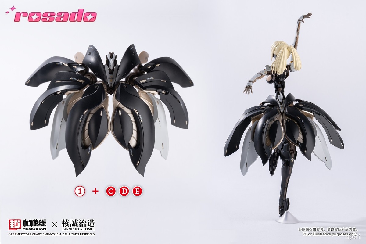 Rosado Project Starflower Lily RS-03 1/10 Action figure Model Kit
