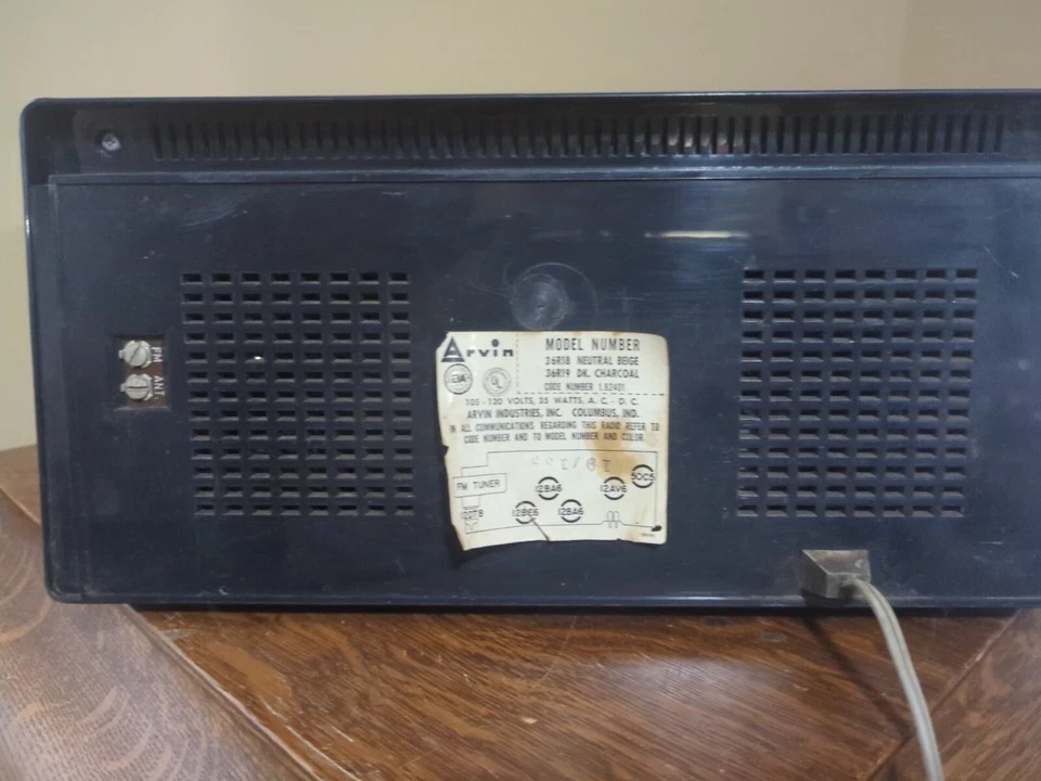 radio tubo arvin vintage Foto 2 de 4