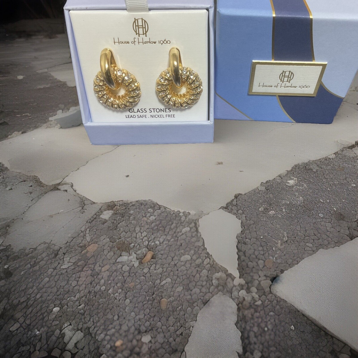 House of Harlow1960／Resin Stone&クリスタルリング House of Harlow1960／ハウス・オブ・ハーロウ1960 Resin Stone