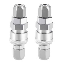 Pressure Accessories,9/32-13/32"x1/4"Plug Quick Disconnect Coupler 1-8pcs