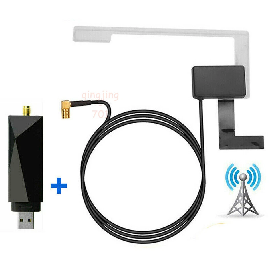 Car DAB+ Antenna w/ USB Adapter Receiver for Android Digital Car Stereo Player - Image 3 of 4