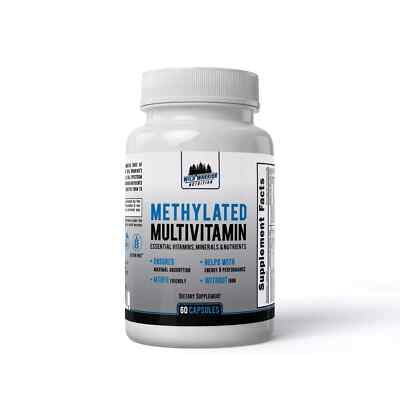 Methylated Multivitamin for Adults - Without Iron + Active B12 - ( Pack of 2 )