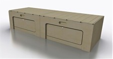 Sliding Camper Van Bed / Storage 1900mm  (BED-032) - VW T5/T6 / Transit