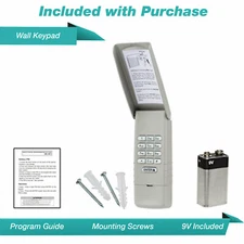 877LM 877MAX Keypad Opener For Liftmaster Sears Garage Door + Remote control