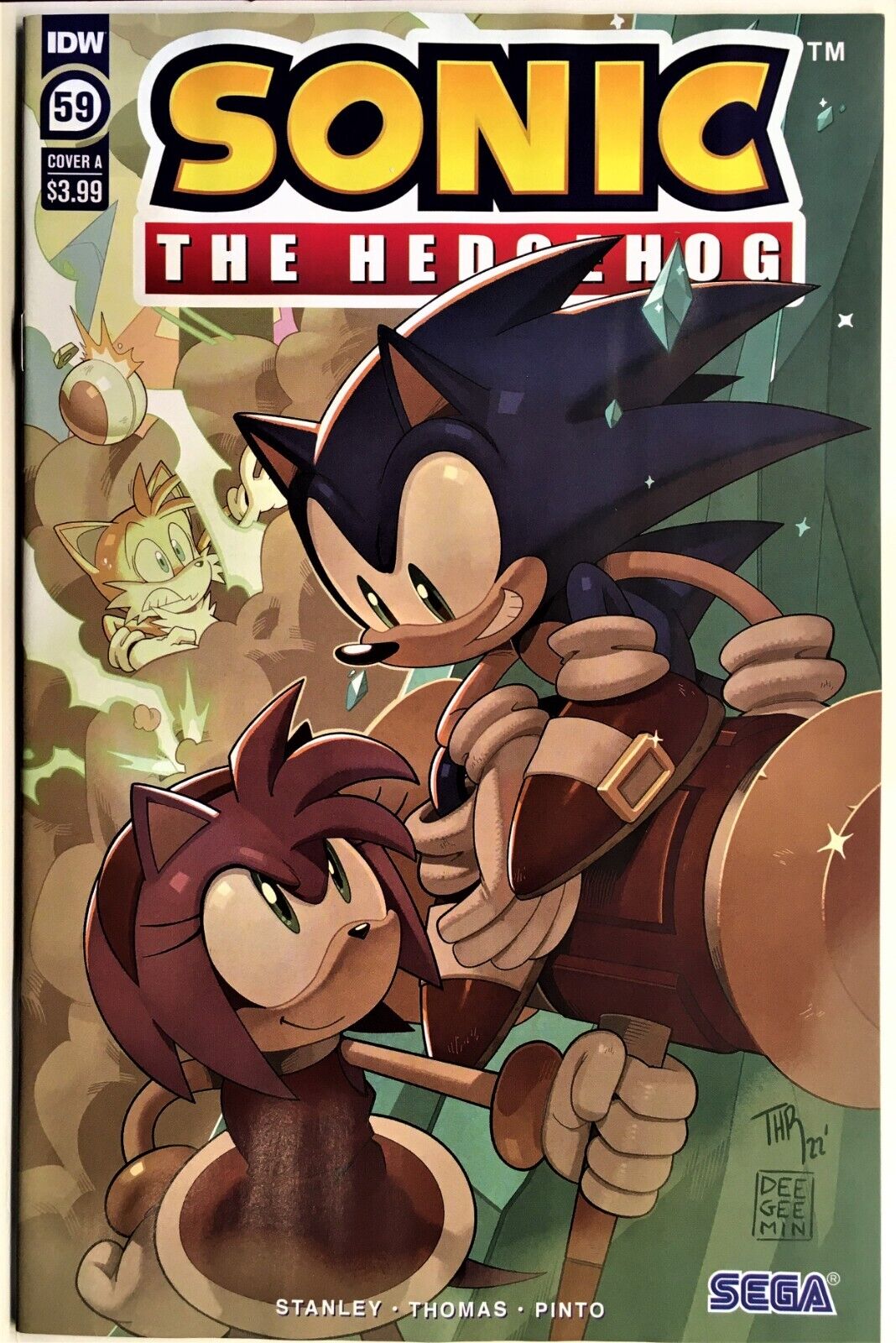 IDW Sonic Fan Annual 2023 Comic #5 - Cream the Buntective 2023