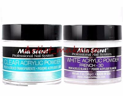 Poudre Acrylique Mia Secret – Couleurs Beige, Rose, Rose – 14,8 Ml / 29,6 Ml / 59 Ml – Neuf