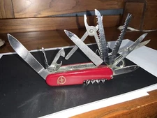 7 Layer 11 Blade Multi Tool Pocket Knife Camping Hiking Survival Swiss Style 