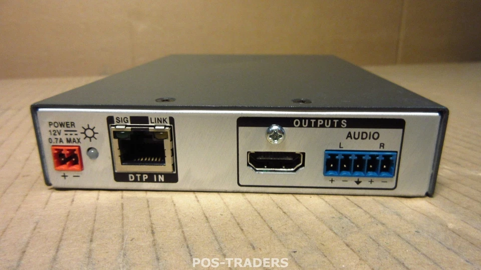 Extron DTP HDMI 4K 230 Rx HDMI Receiver 33-1720-01 RJ-45 - EXCL PSU & CABLES - Bild 2 von 3