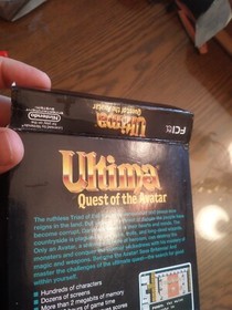 Ultima: Quest of the Avatar (Nintendo NES, 1990) Authentic Box Only  See descrip
