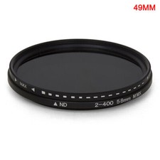 Variable ND Filter Adjustable ND2 to ND400 Neutral Density Hard Coating