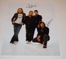 MANA Band Signed Autographed 16x20 Photo Poster Juan Calleros Sergio Vallin COA