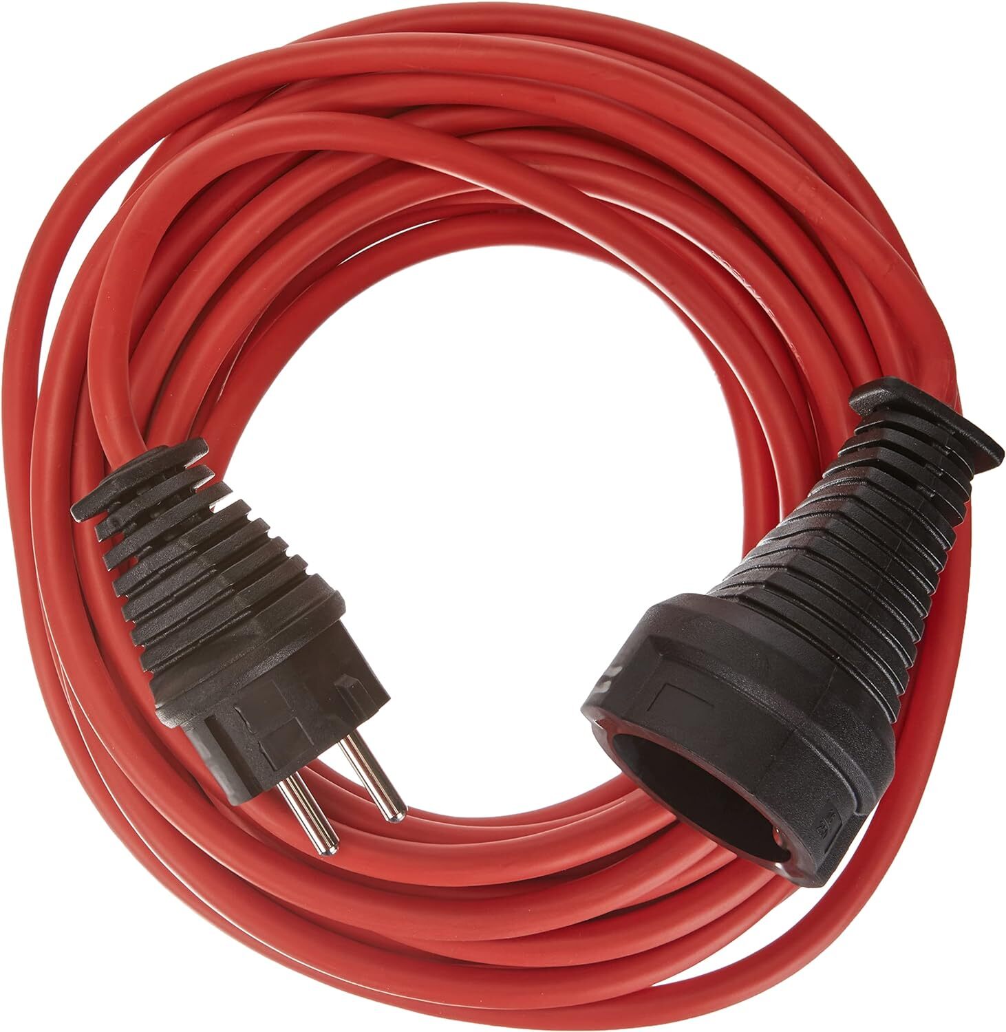 Brennenstuhl, Prolunga in plastica di alta qualita 10m rosso H05VV-F 3G1,5