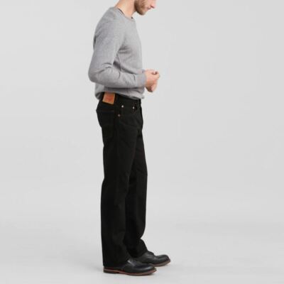 NWT 517™ BOOT CUT MEN'S JEANS Levi's Black 005170194 | eBay
