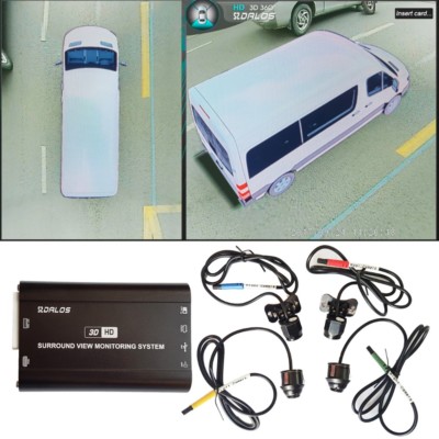 Surround View Vehicle Camera Monitoring System 3D 360 Surround