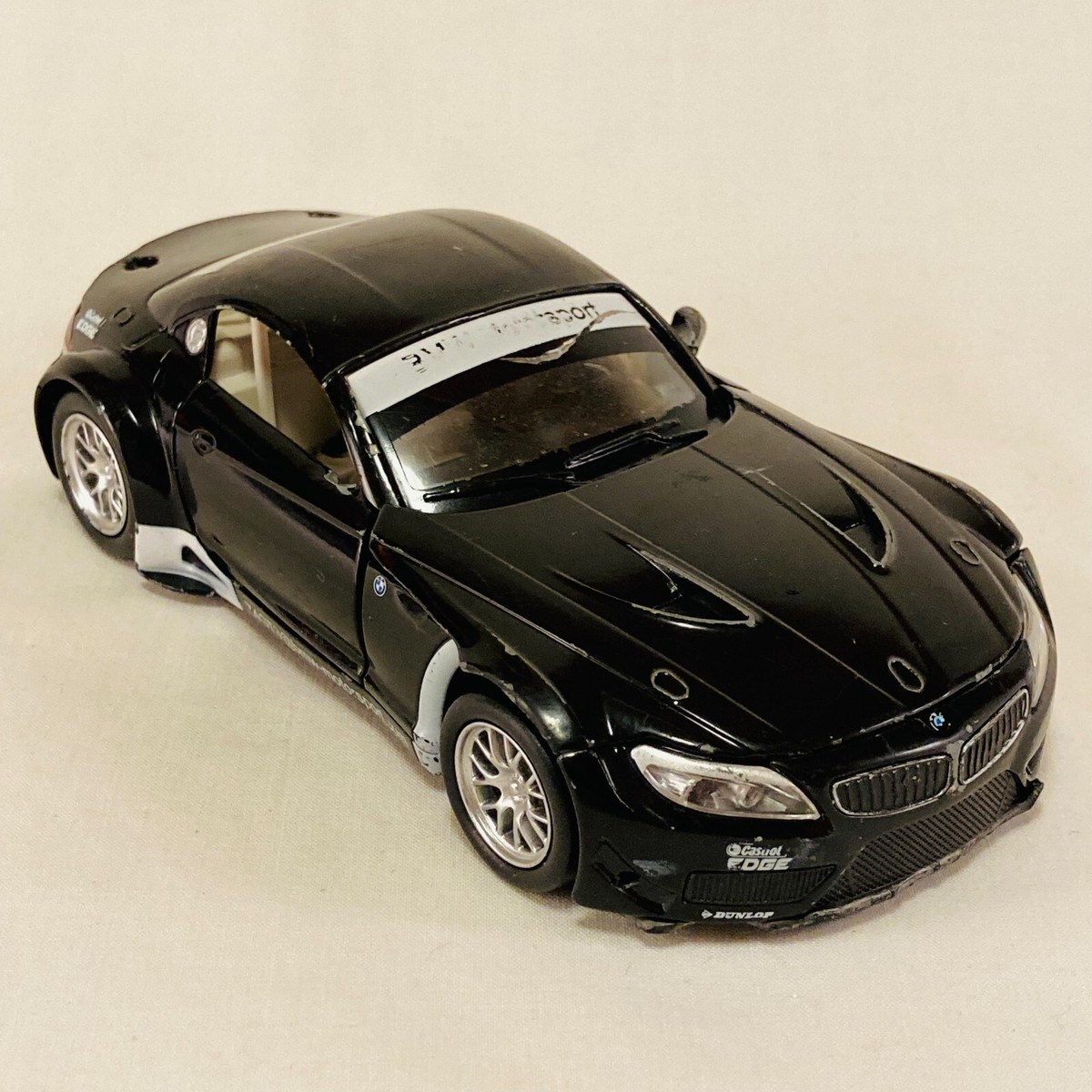 MSZ Vroom Tech 1:32 Black BMW Z4 GT3 Diecast Motorsport Car
