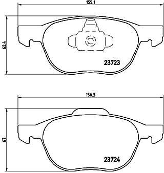 Brembo P 85 072 - Pastiglia Freno - Anteriore