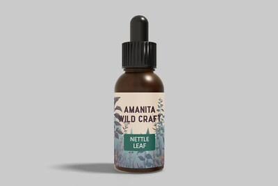 Bio Brennnesselblatt 0% Alkoholtinktur. 50 ml Ultraschall extrahiert hohe Potenz