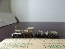 Die cast train pewter unpainted
