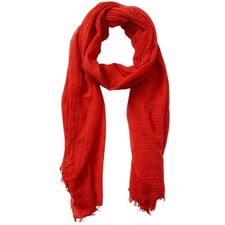 Cotton Blend Solid Scarf 70x35 Inch Long Lightweight Travel Scarf Shawl
