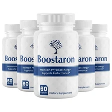 (5 Pack) Boostaron Capsules Boostaro Male Pills Boost Energy Performance 60ct