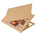 1500 Piece Tilting Jigsaw Puzzle Board with Wooden Cover, Adjustable Puzzle B...