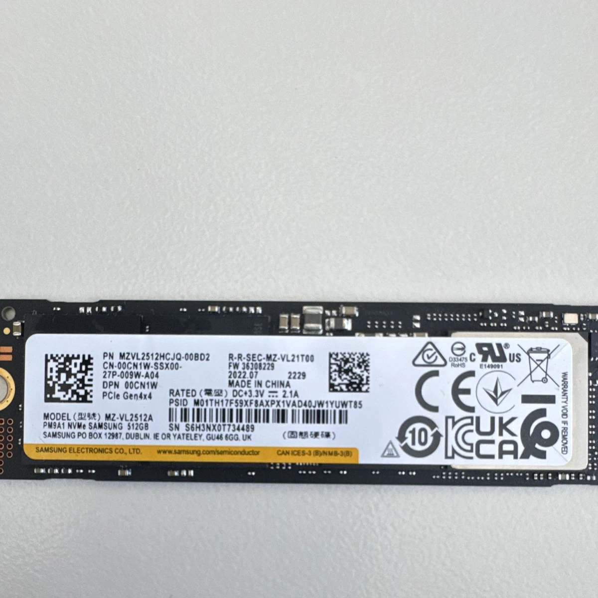 Samsung 512GB M.2 Solid State Drives for sale - eBay